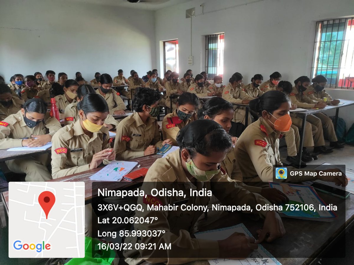 PournamashiPar1's tweet photo. Vaccine day celebration I. G. Degree women's College Nimapada https://t.co/wTH7hTbF10