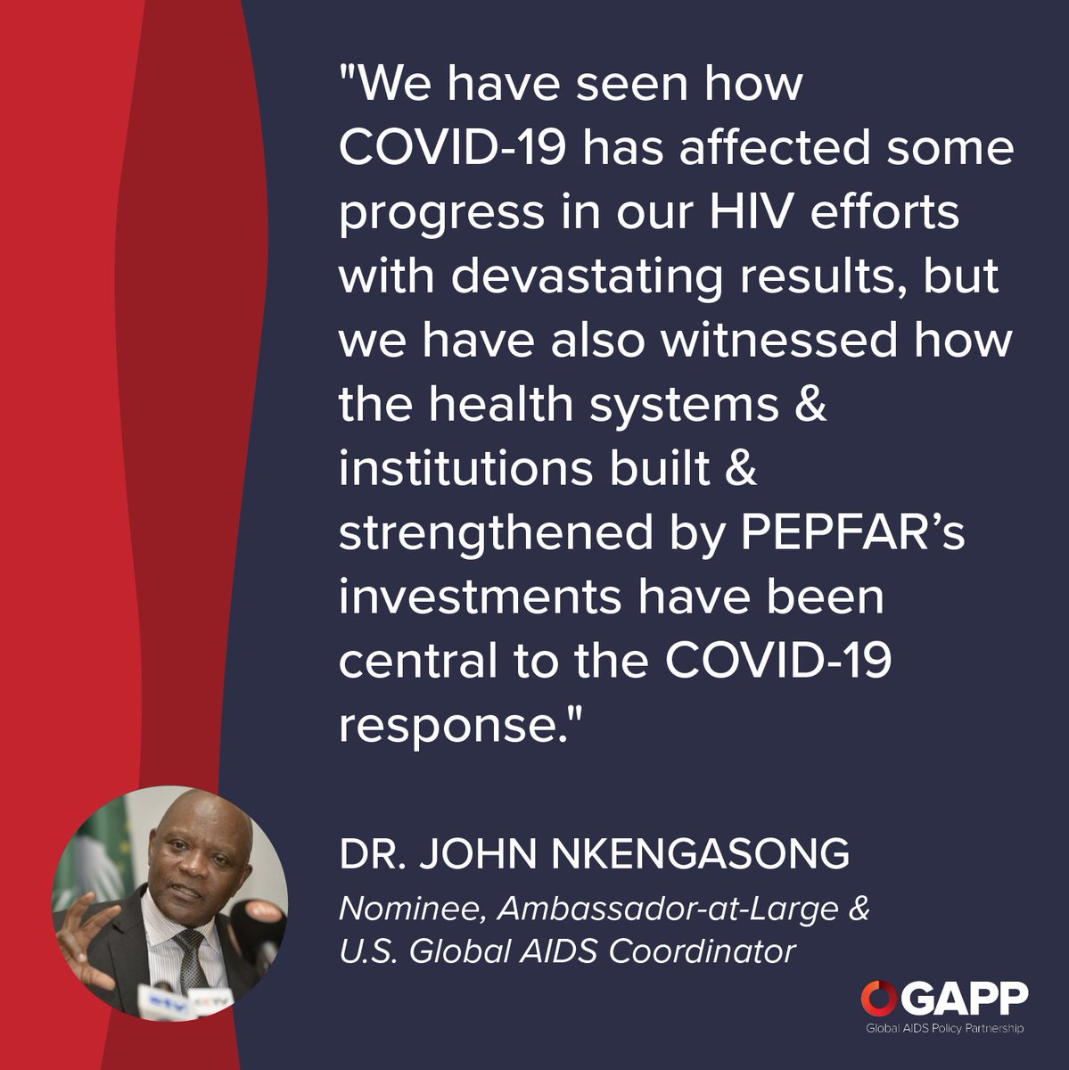 chedra_ug's tweet image. Powerful testimony on the power of @PEPFAR given by @JNkengasong at yesterday&apos;s @SFRCDems hearing. We look forward to his speedy confirmation! #HIV #AIDS #GAPPDC