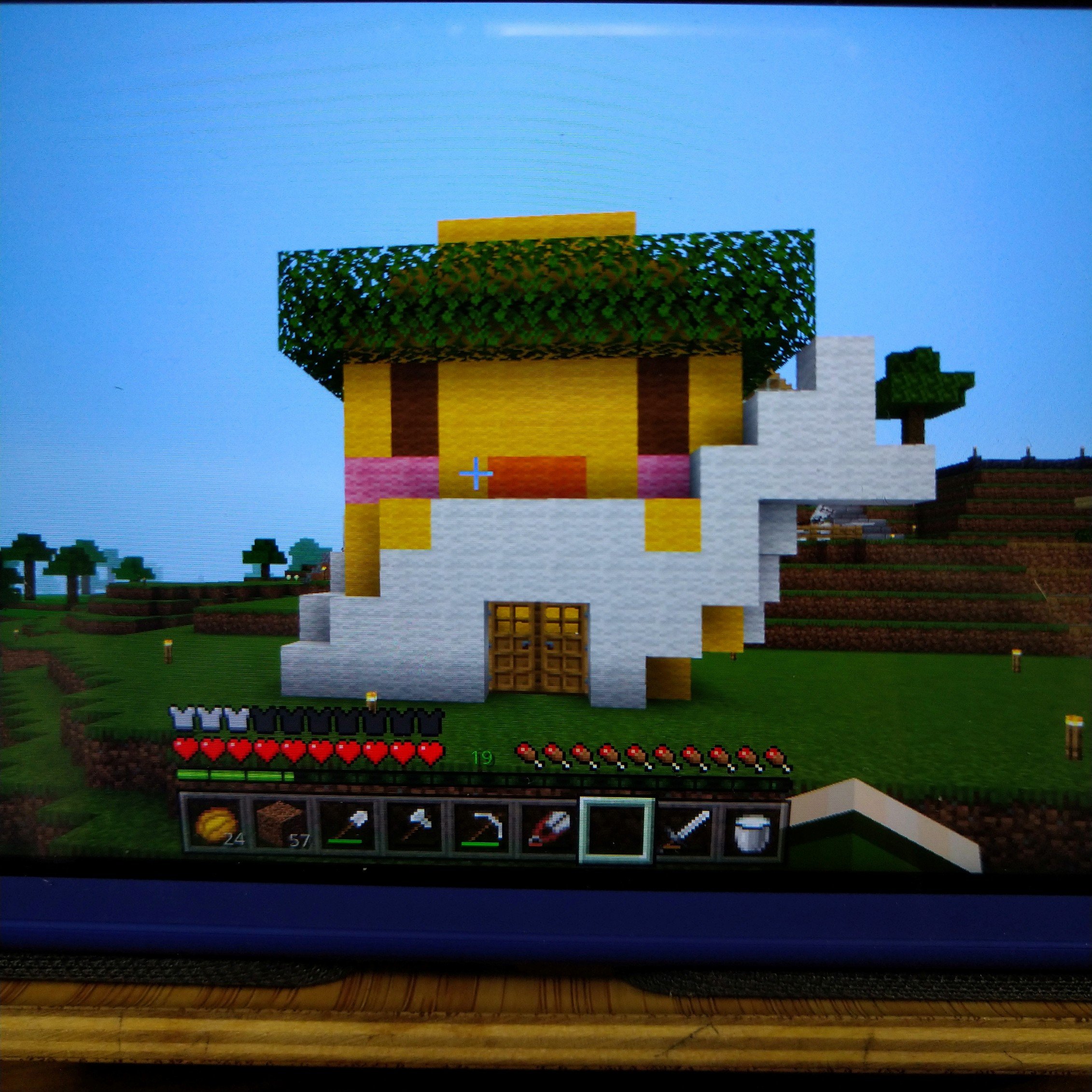 Kt 娘が作ったぴよ丸house マイクラ マイクラ建設 P丸様 ぴよ丸 ときめきブローカー T Co Ix5i8rpsmk Twitter