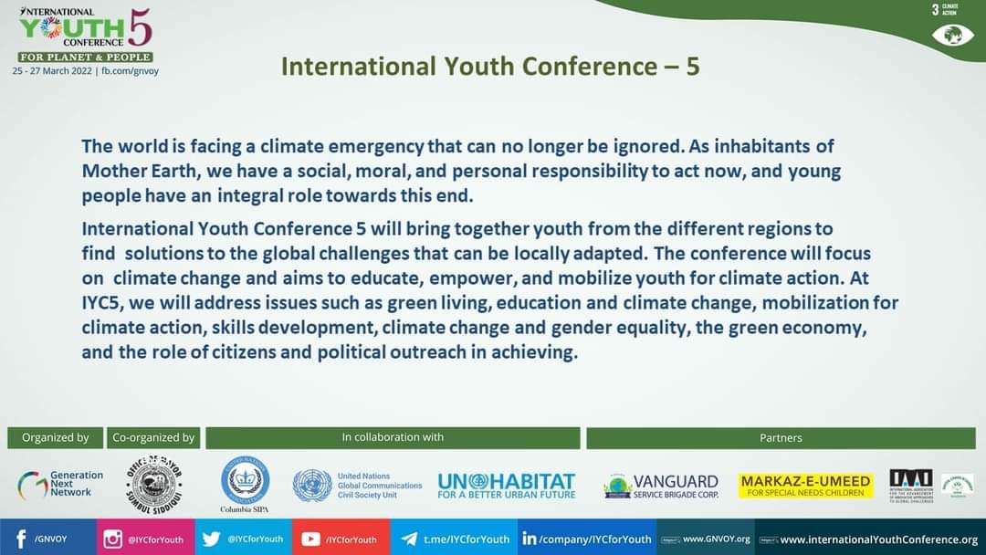 IYCForYouth's tweet photo. Why "For Planet and People" ? Because the world is facing a climate emergency which can no longer be ignored ! 

Join expert speakers, professionals and activists on Climate Change from all around the world live from @CambMA 

📺 https://t.co/HDOUwkOx0w

#IYC5 #forplanetandpeople https://t.co/dsfqGdHhcT