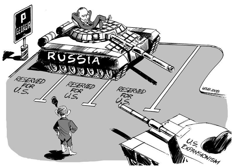 LatuffCartoons's tweet photo. Recalling some of my old toons, I see that the war in #Ukraine is a kind of repetition of what happened in 2008 in Georgia: US/NATO expansionism, moral grounds, the economic aspect represented by the gas pipeline, Vladimir Putin's military response.

Nothing new under the sun. https://t.co/cZkzepCe0l