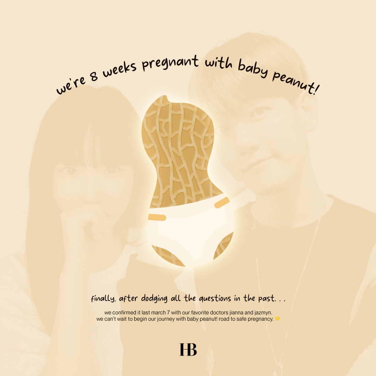 hunbuntwt's tweet photo. ㅤ

 IT'S OFFICIAL .ᐟ
 
This is Max &amp; Monty speaking. We are excited to announce on this special day that we are expecting a little one on the way! We are 8 weeks pregnant today and we're so happy to share this news with our close friends. 

ㅤ https://t.co/PblivgcMPi