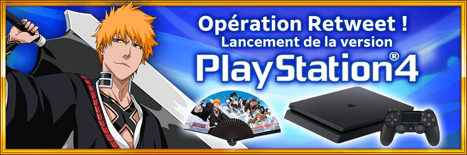 bleachbrs_fr's tweet image. Pour fêter l&apos;arrivée de Brave Souls sur PlayStation®4, une opération Retweet est lancée ! 
1. Suivez (@bleachbrs_fr）
2. RT ce tweet

11 gagnants seront sélectionnés parmi ceux qui ont retweeté le tweet spécifié pour recevoir un cadeau spécial !

Infos :
bit.ly/3yshE5d