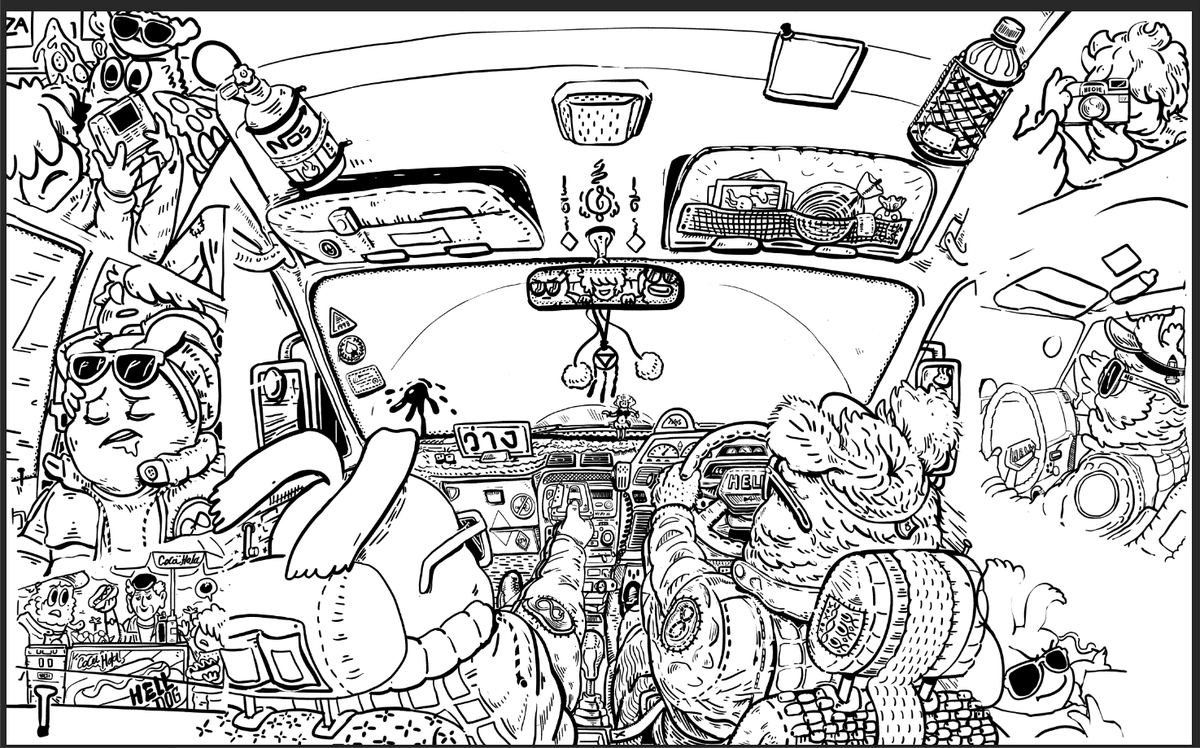 ChunManie's tweet photo. "LAST TRIP"
WIP.. guess what they face to...
#HellieWIP #HellieNFT https://t.co/fLKimoeLK3