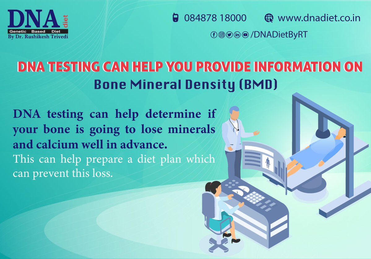 dnadietdr_rushi's tweet photo. DNA testing can help you provide information on 
Bone mineral density (BMD)
#nutrition #HealthtipsbyDoctor
RT in Public https://t.co/xdm03k2uY8