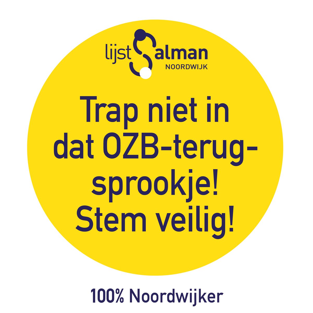 Stem wijzer, stem Lijst 5.
Stem 𝗟𝗶𝗷𝘀𝘁 𝗦𝗮𝗹𝗺𝗮𝗻 𝗡𝗼𝗼𝗿𝗱𝘄𝗶𝗷𝗸

#GR2022 #Noordwijk