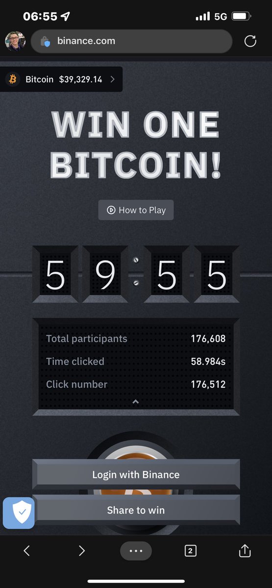 #BitcoinButton #Binance