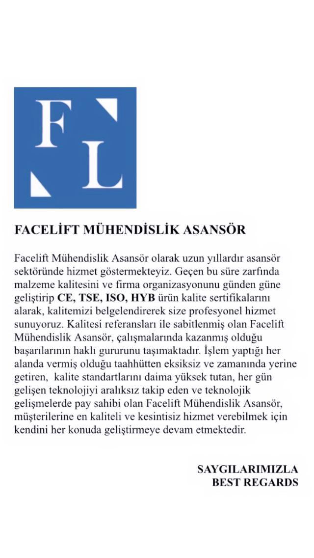 FACELİFT MUHENDISLIK ASANSÖR (@faceliftasansor) on Twitter photo 