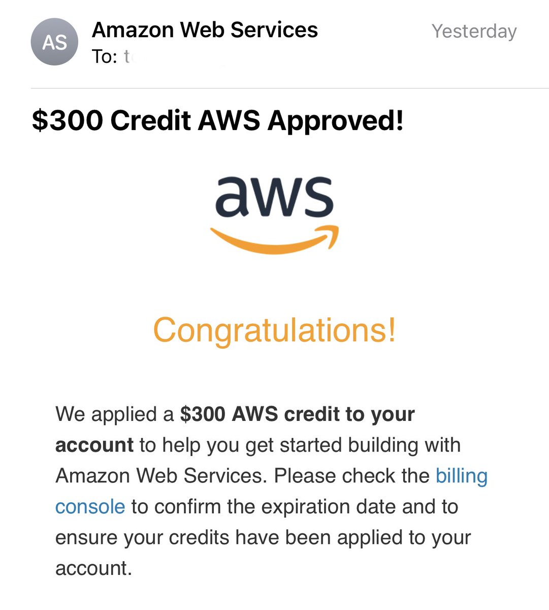 tonisives's tweet photo. Thanks #aws!! Serving @arbuna_trade https://t.co/GBRJxMxima