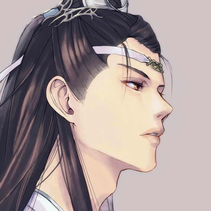アカウント設定変えたので絵移しておこう
#藍忘機 #陳情令 