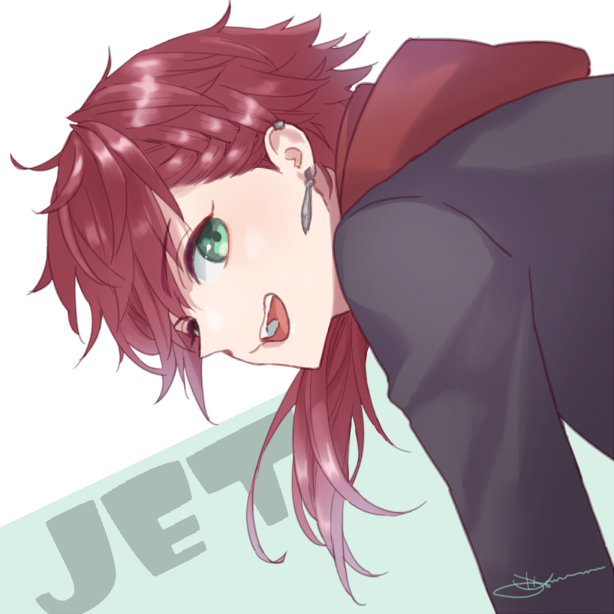 「#イロ絵す ジェットさんかっけぇっす 」|あめのあのイラスト