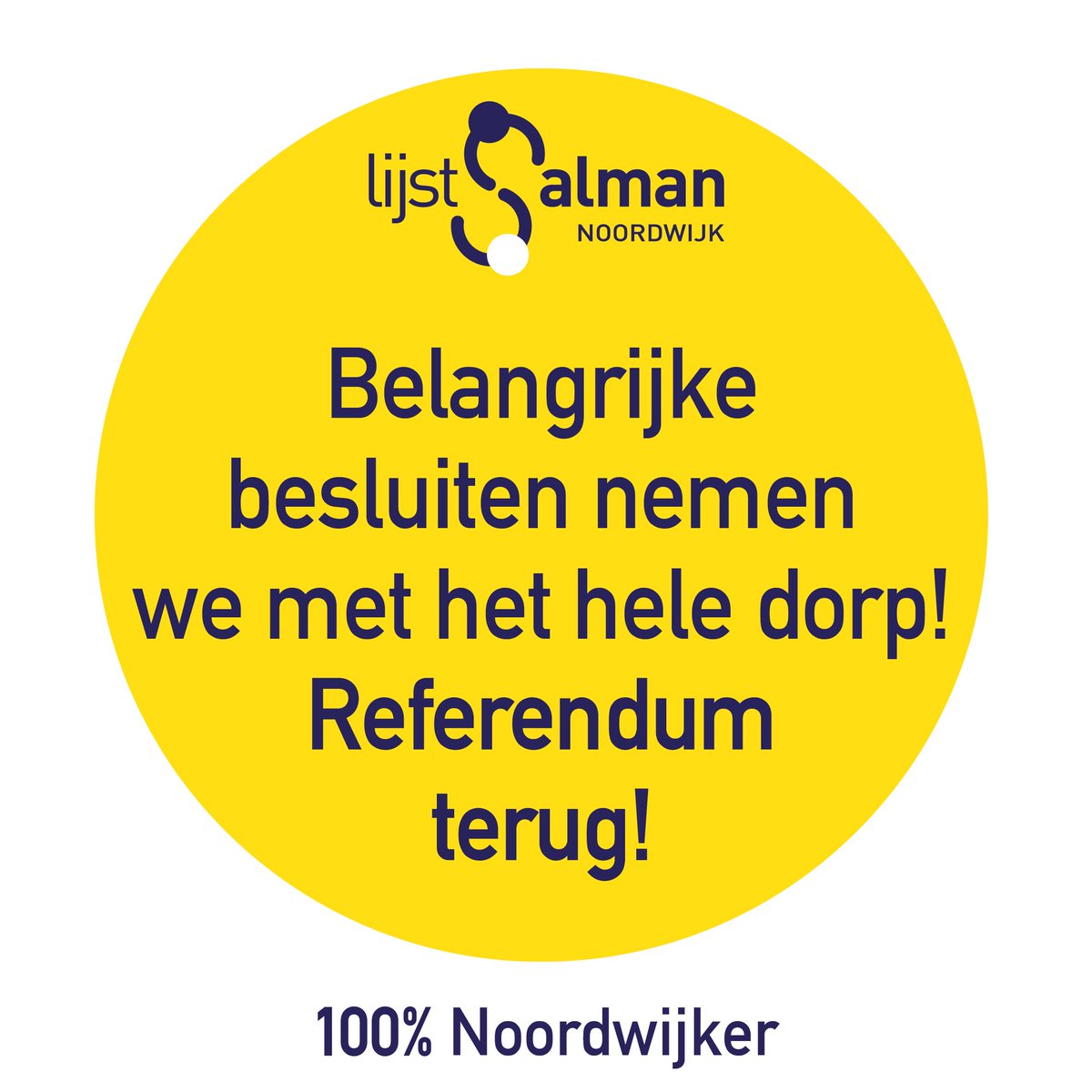 Stem wijzer, stem Lijst 5.
Stem 𝗟𝗶𝗷𝘀𝘁 𝗦𝗮𝗹𝗺𝗮𝗻 𝗡𝗼𝗼𝗿𝗱𝘄𝗶𝗷𝗸

#GR2022 #Noordwijk