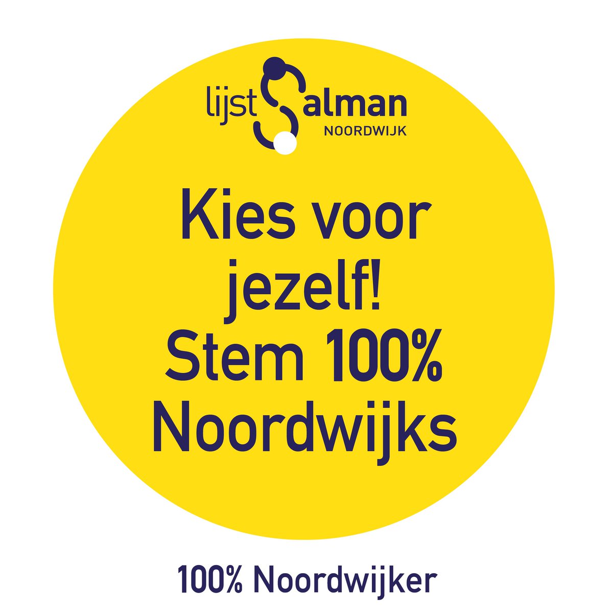 Stem wijzer, stem Lijst 5.
Stem 𝗟𝗶𝗷𝘀𝘁 𝗦𝗮𝗹𝗺𝗮𝗻 𝗡𝗼𝗼𝗿𝗱𝘄𝗶𝗷𝗸

We zijn niet links, wél sociaal. Een beetje rechts én vooral 100% lokaal!

Met een stem voor Lijst Salman Noordwijk bent u verzekerd van een Noordwijker in de raad. 

#GR2022 #Noordwijk