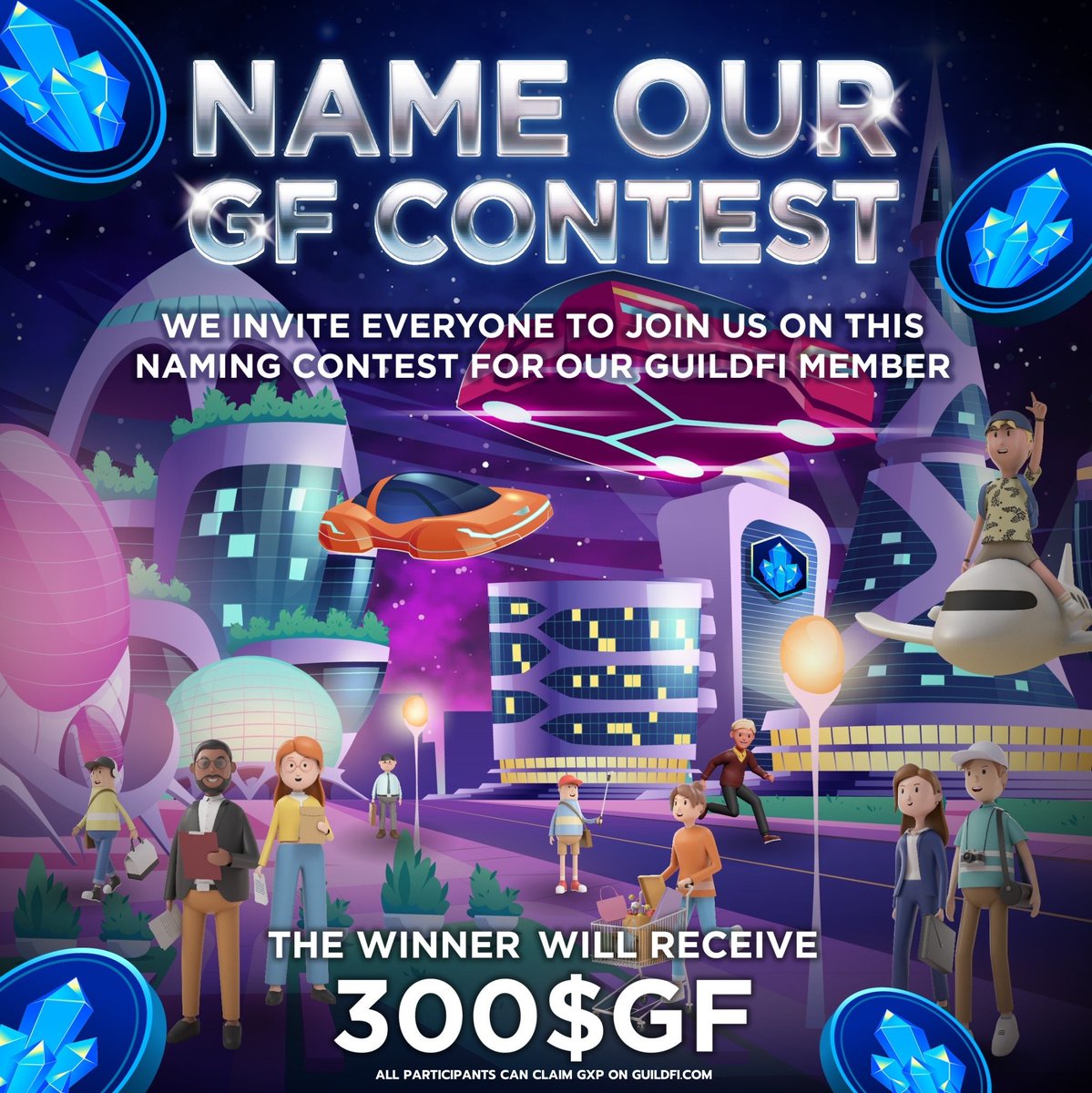 theZentzei's tweet image. Send us your suggested name for GuildFi&apos;s army!

Steps:
1.Follow @GuildFiGlobal
2.Quote Retweet with suggestion + reason and use #GuildFiName

ALL Participants can claim GXP (from 10pm UTC+7 tonight). Selected name will receive 300 $GF 🪙

Starts now till 18th March 11pm UTC+7 ⏲️
