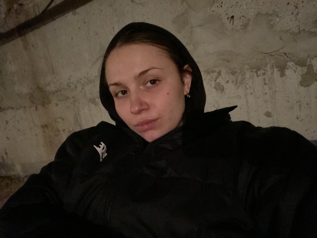 mashettina's tweet photo. Slept in bunker, again 😔 https://t.co/EVU0oVu6rr
