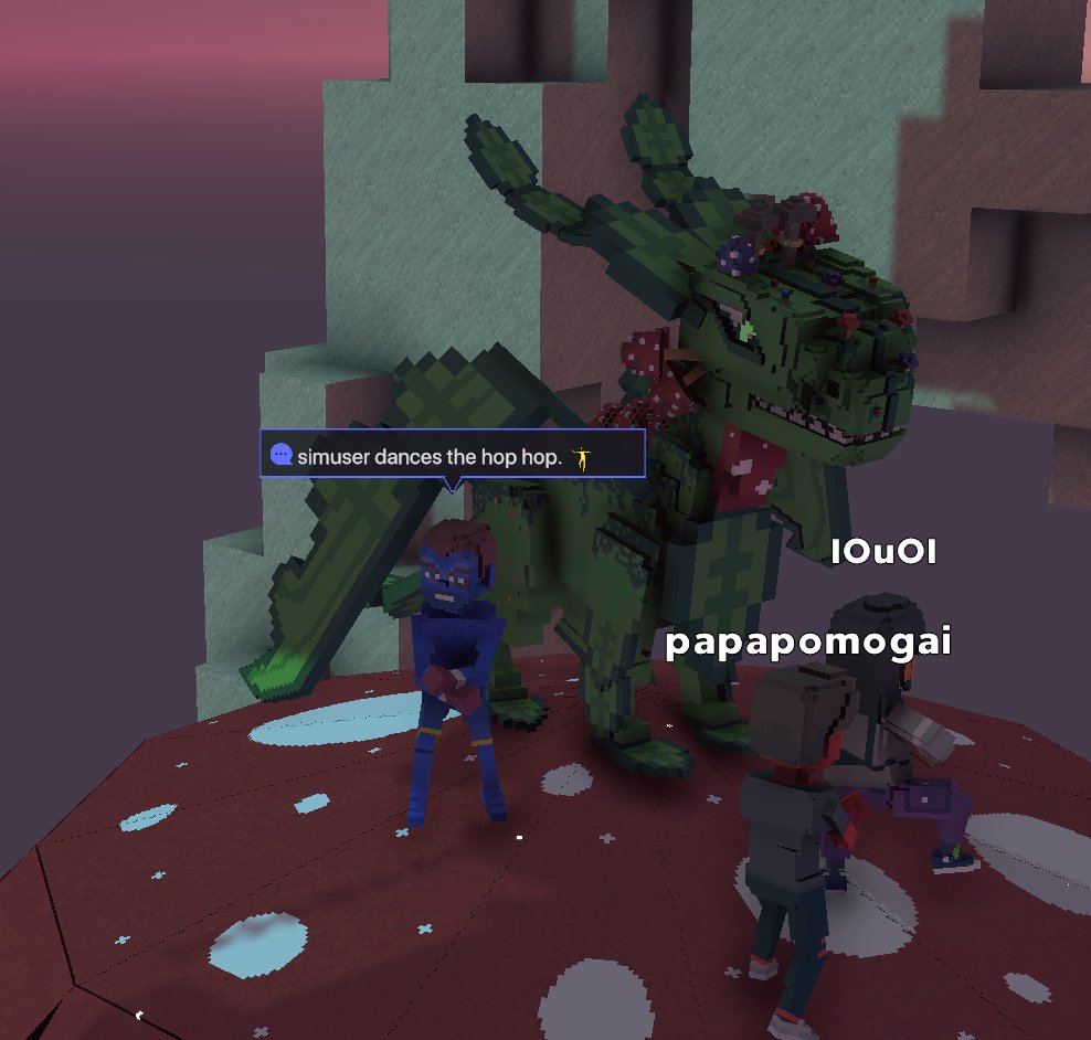 simuserenity's tweet photo. @TheSandboxGame I just participated in the daily #SandboxAlphaS2Contest for a chance to earn up to 1,000 $SAND! Starting March 15 - Selfie with the mushroom dragon. Check out my screenshot below! 👇 #SandboxAlphaS2 https://t.co/6FxDFaBaYZ
