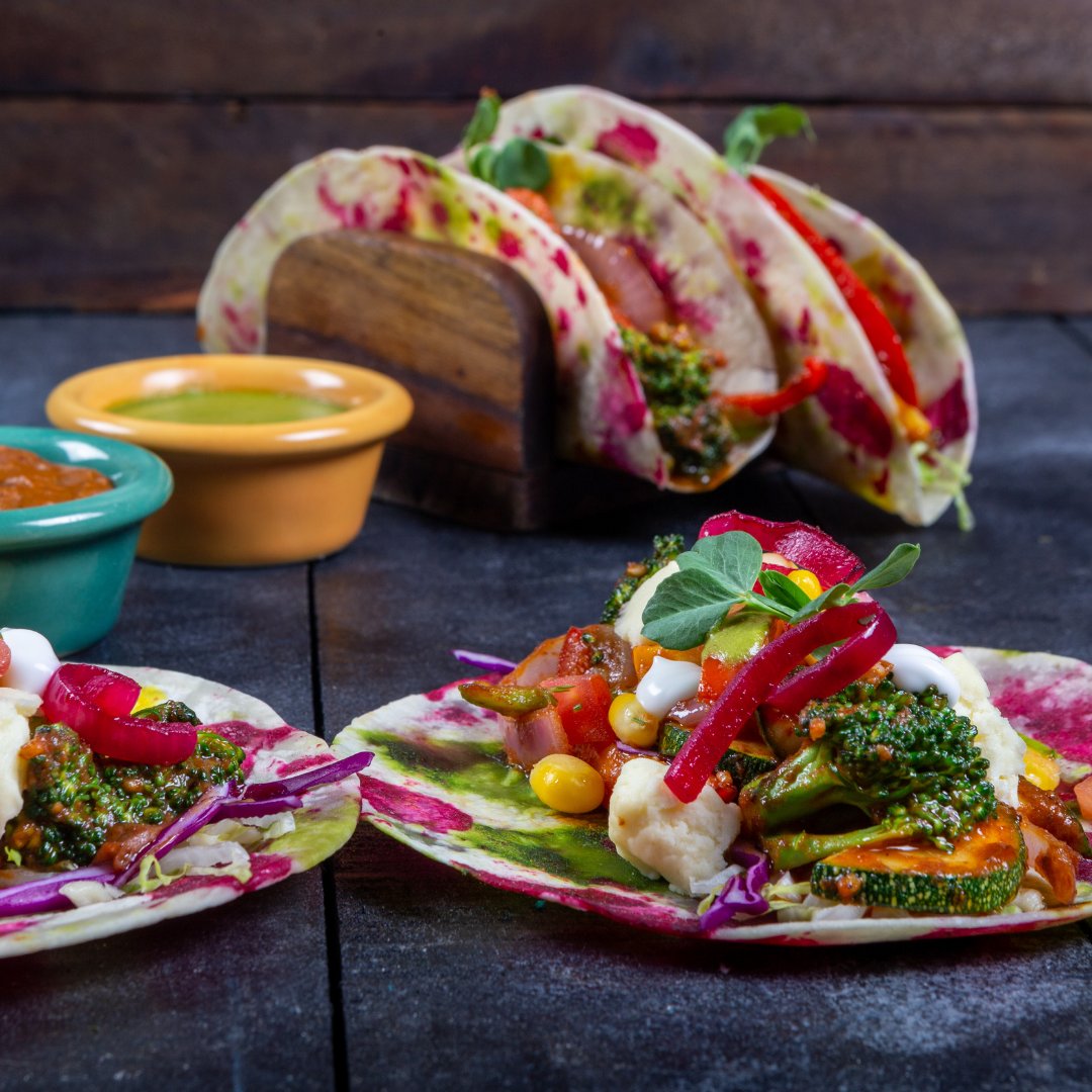 Taco-bout a colourful fiesta!
This Holi, we bring to you 2 limited edition tacos that you cannot miss! Come over to Sanchez this week, we have saved you a seat.

#Bangalore #Foodies #Specials #Tacos #Holi #Colours