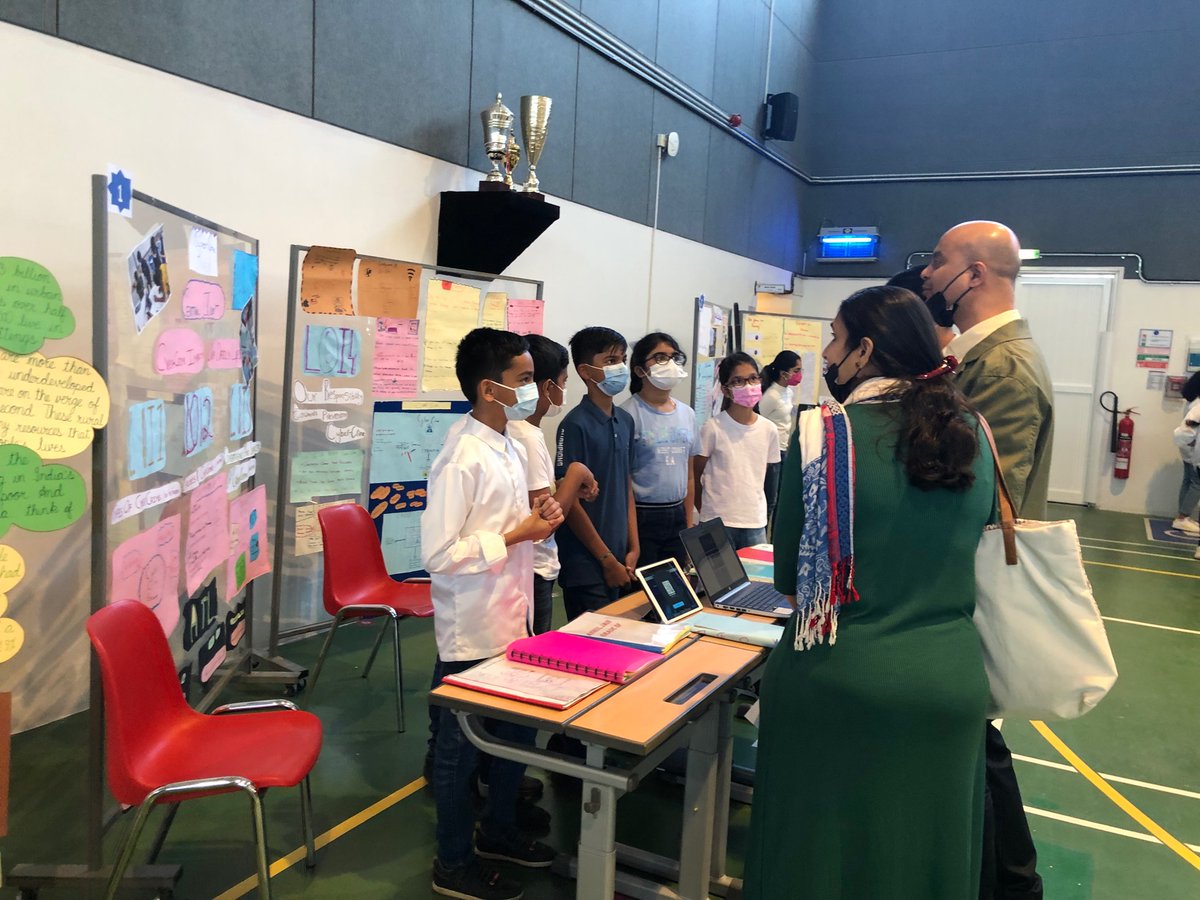 NoellaAlexis's tweet photo. “The children are so confident!” “Hats off to the students” “children are able to talk about topics we didn’t even think about at our age!”…. Just some of the wonderful feedback visitors have about our inquirers. @GMA_Primary @KNargish @priyap70 @Shauna1402 #PYPX5 #learning https://t.co/gRqJBbKAj0