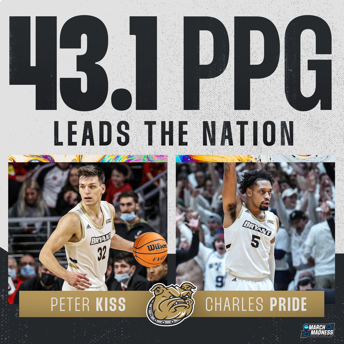 Bryant Bulldogs have the top scoring tandem in the country in Peter