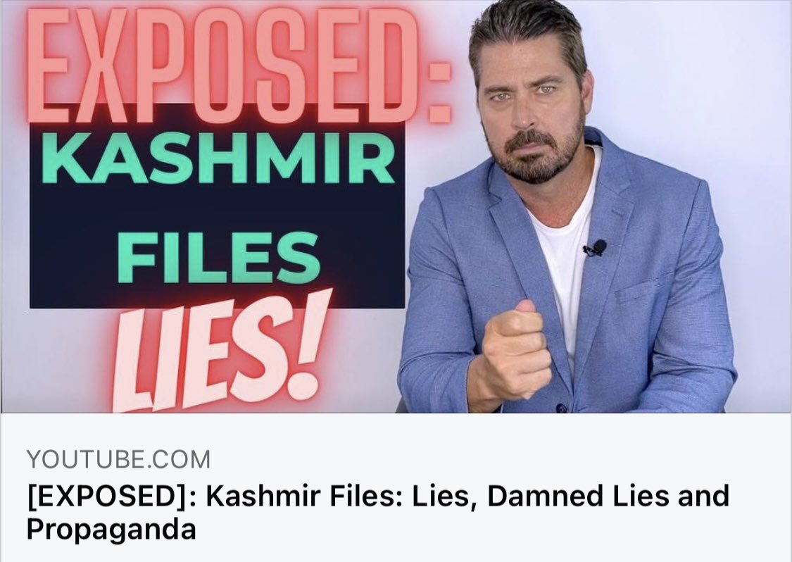 cjwerleman's tweet photo. The #KashmirFiles is meant to legitimize violence against Muslims in Kashmir, and encourage violence against Muslims in India.
WATCH new @CJWerlemanShow episode here:➡️ https://t.co/PQDYEmAntA https://t.co/m8ZGddDpfI