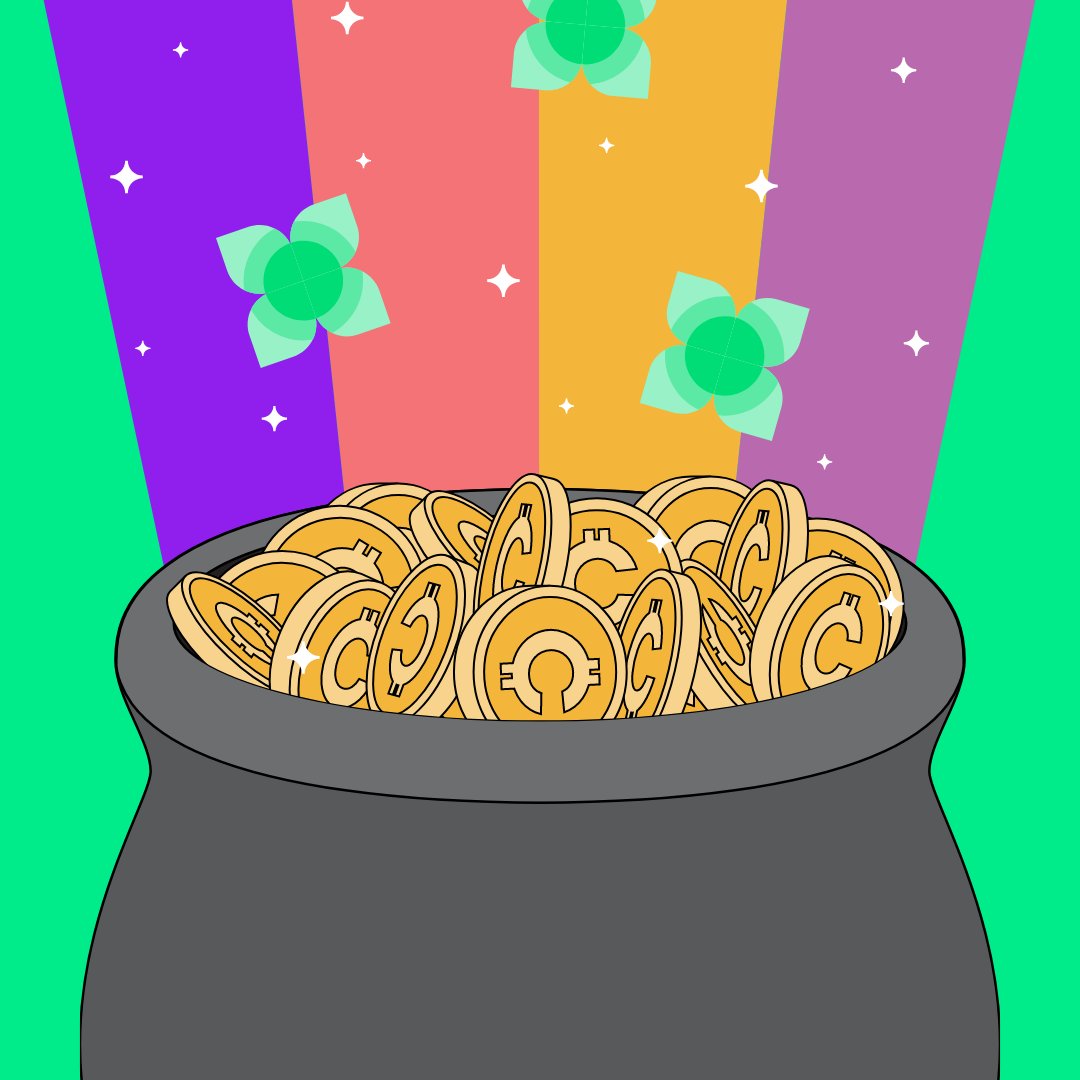 CointreeAus's tweet image. Get &apos;lucked up&apos; with Cointree! 😏

This St Paddy’s day, our offer is pure gold. No, seriously. We’re giving 10 of you a chance to win $100 worth of REAL gold bullion!

Think you have the luck of the Irish? ☘️ 🇮🇪
Click here for your chance at a Pot o&apos; Gold:
bit.ly/3ia7IWL