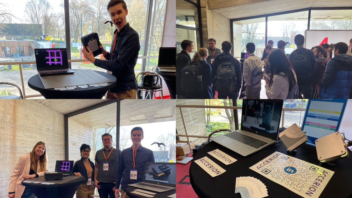 Accerion (@accerion) on Twitter photo It’s a busy day at <a href="/TUeindhoven/">TU Eindhoven</a> <a href="/Wervingsdagen/">Wervingsdagen</a>, TU/e’s largest #career event! Our HR team & #RockStar engineers @sraleksandrov & <a href="/DemyKremers/">Demy Kremers</a> are on hand to talk to students about careers at Accerion. Stop by and say hello! 👋 #Robotics #datascience #engineers #jobs #internships It’s a busy day at <a href="/TUeindhoven/">TU Eindhoven</a> <a href="/Wervingsdagen/">Wervingsdagen</a>, TU/e’s largest #career event! Our HR team & #RockStar engineers @sraleksandrov & <a href="/DemyKremers/">Demy Kremers</a> are on hand to talk to students about careers at Accerion. Stop by and say hello! 👋 #Robotics #datascience #engineers #jobs #internships