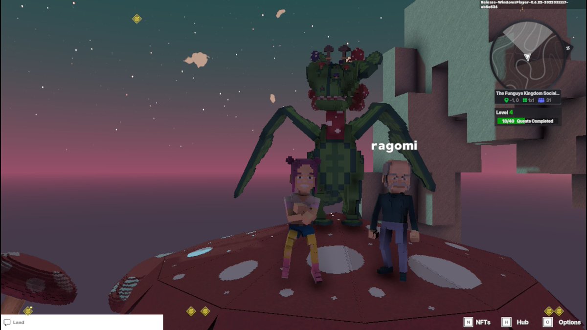 theraboy's tweet photo. @TheSandboxGame I just participated in the daily #SandboxAlphaS2Contest for a chance to earn up to 1,000 $SAND! Starting March 15 - Selfie with the mushroom dragon. Check out my screenshot below! 👇 #SandboxAlphaS2 https://t.co/EhY77Jznqk