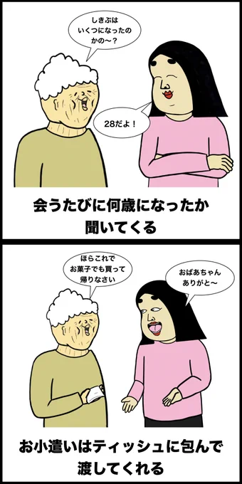 祖父母あるある 