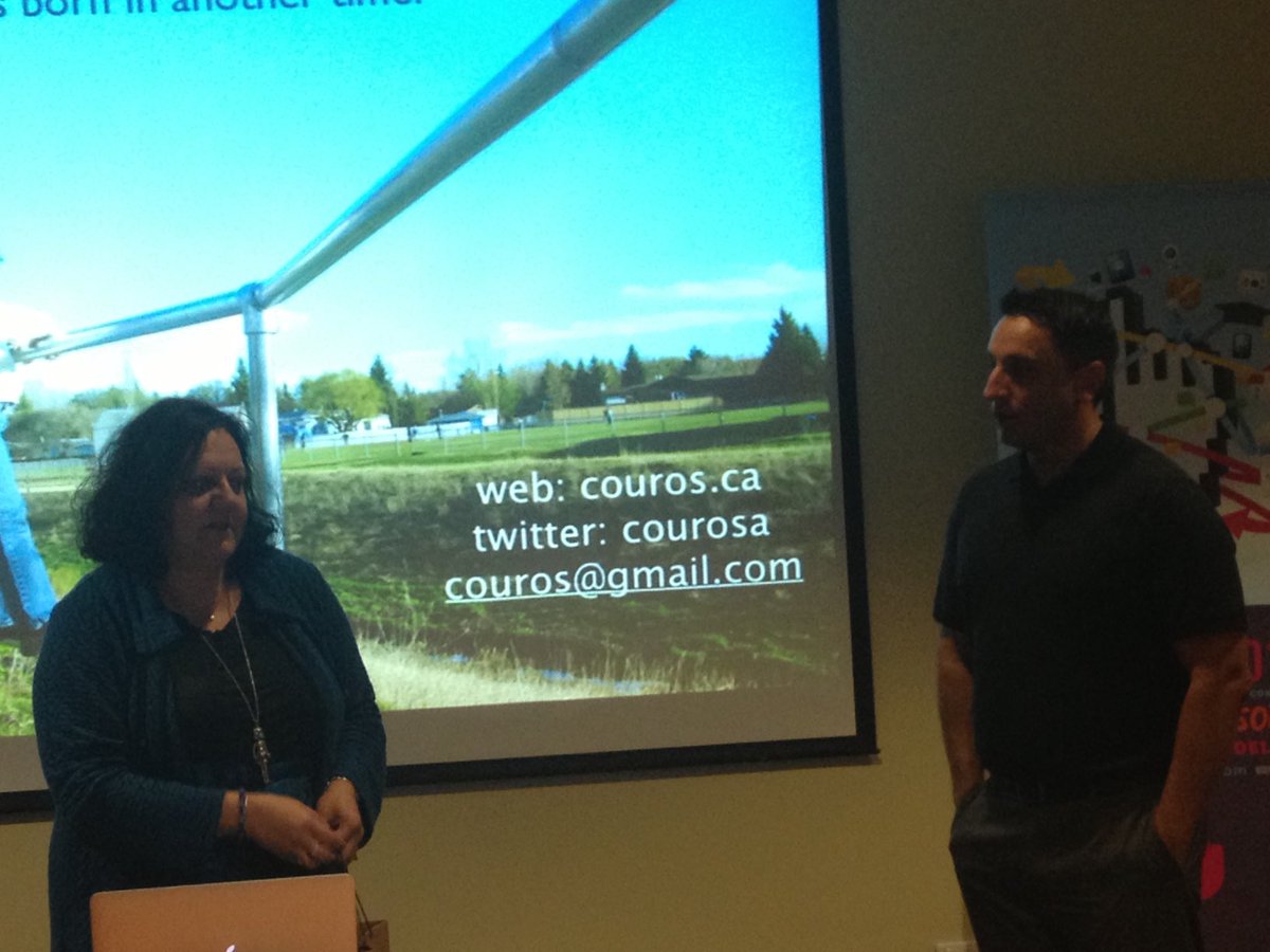 tina_p's tweet image. ⁦@courosa⁩ Great memories of hosting you in Adelaide in 2013 #EdTechSA #ACCE