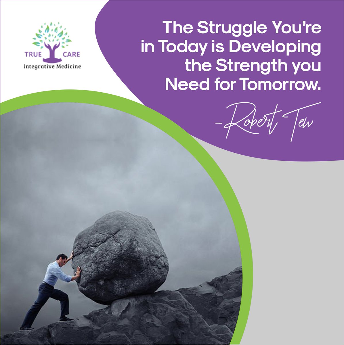 TruecareMedici1's tweet photo. When you are having a tough time, remember that struggle is an opportunity to grow. We learn the most through the things that do not come easily. This is an opportunity to learn, grow, and gain clarity.
.
#truecaremedicine #integrativemedicine #functionalmedicine #wellness https://t.co/x4uREsehCF
