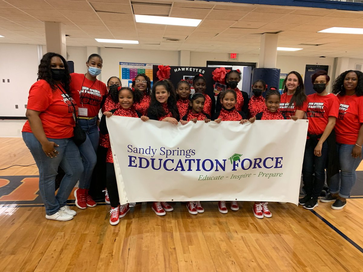 MrsLRPope's tweet photo. The @IsonSpringsES #Hawkettes would like to thank @SSEFGeorgia for inviting us to perform at the 12th Annual STEAM showcase last night. As a demonstration of “The Arts,” the girls were able to showcase a range of their technique. @iMsMorrisTeach @LakashaLee @MsPlowden_ISES https://t.co/xopPikfSzl
