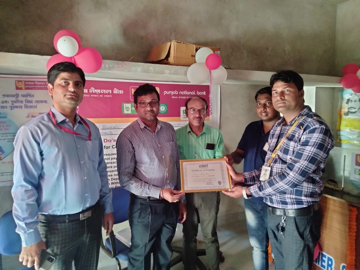 nict_tpl's tweet photo. PNB New Kiosk Center -

BC Name- Samir Sahis
BC Location- Bhagabandh
District- Purulia 

#PNB #CustomerServicePoint #BC #KioskCente https://t.co/ey1VvoTmsW