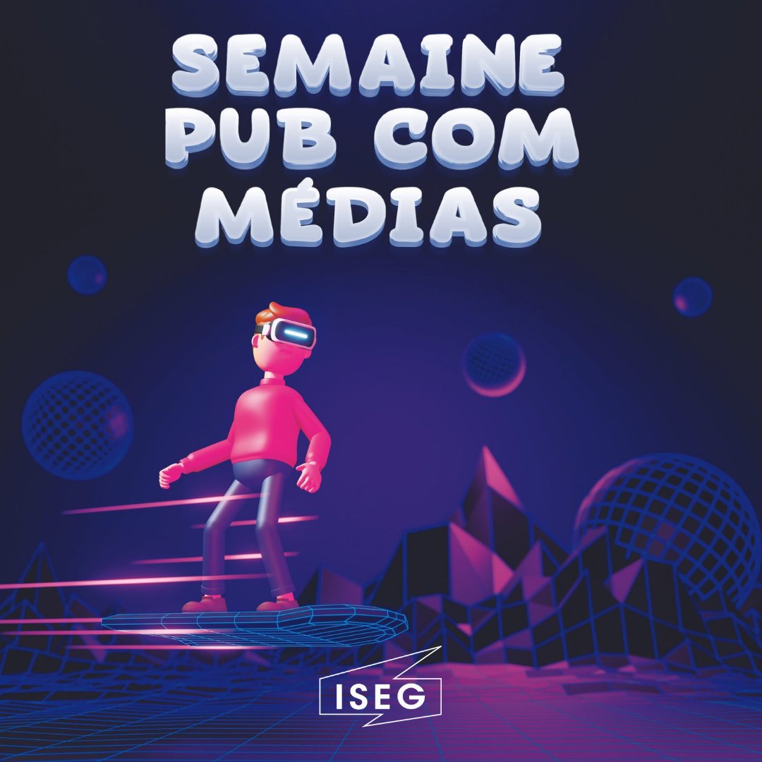 [Semaine Pub Com Médias]

La semaine prochaine, commence la semaine Pub Com Média ! 📢

Nos étudiants de 2ème année ont dû préparer cette semaine en invitant des conférenciers de prestige qui parleront des réseaux sociaux, du marketing d'influence et du métaverse !🤗

#pub #com