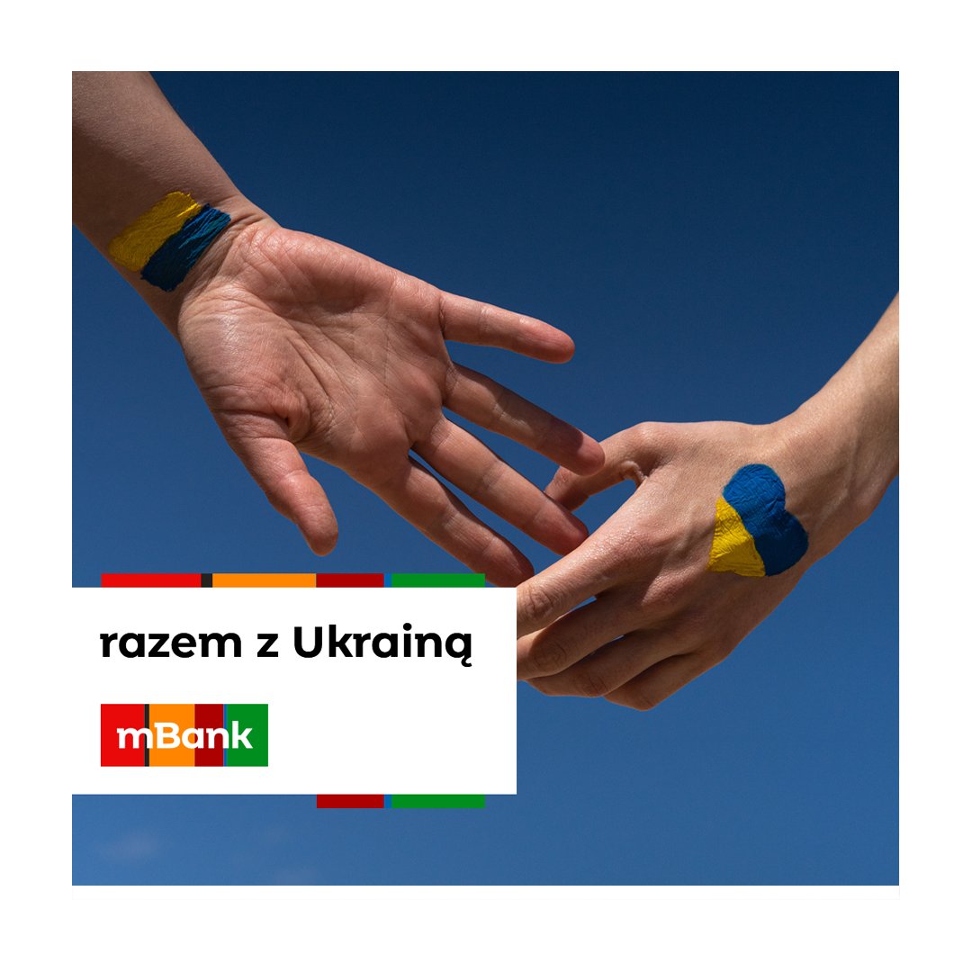 mBankpl's tweet photo. Znów pokazaliście, że macie ogromne serca!❤️ 
W ramach zbiórki mBanku i @FundacjaPCPM  dla ofiar wojny w Ukrainie przekazaliście już ponad 5 mln zł👏
Jeśli wciąż chcecie pomagać, możecie wpłacać pieniądze przez aplikację i serwis transakcyjny. 
Szczegóły: https://t.co/xG2Ds0PwEb https://t.co/95Zvfr19kl