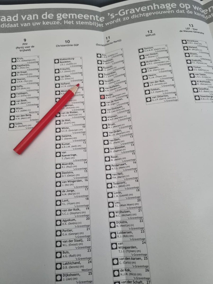 JVersijde's tweet photo. Zojuist gestemd op @bwvmeijer #nummer7 van de @SPdenhaag.

Wil jij ook dat er eindelijk een stap wordt gezet richting een beter Den Haag?

🗳 Stem dan vandaag lokaal SP! #strijdmee https://t.co/JGlJSUHIJG