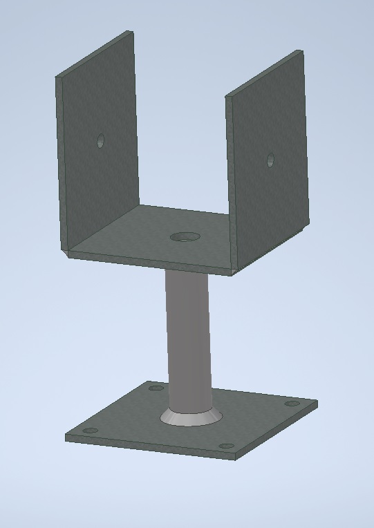 Suitable for car barns, Timber structures with Glulam,  Engineered timber columns and posts  Ex 150 x 150mm post

Optional fixing kits available.

#postbase #adjustable #galvanised #squarepostbase #roundpostbase #bollardbase #construction #postbases #adjustablepostbases