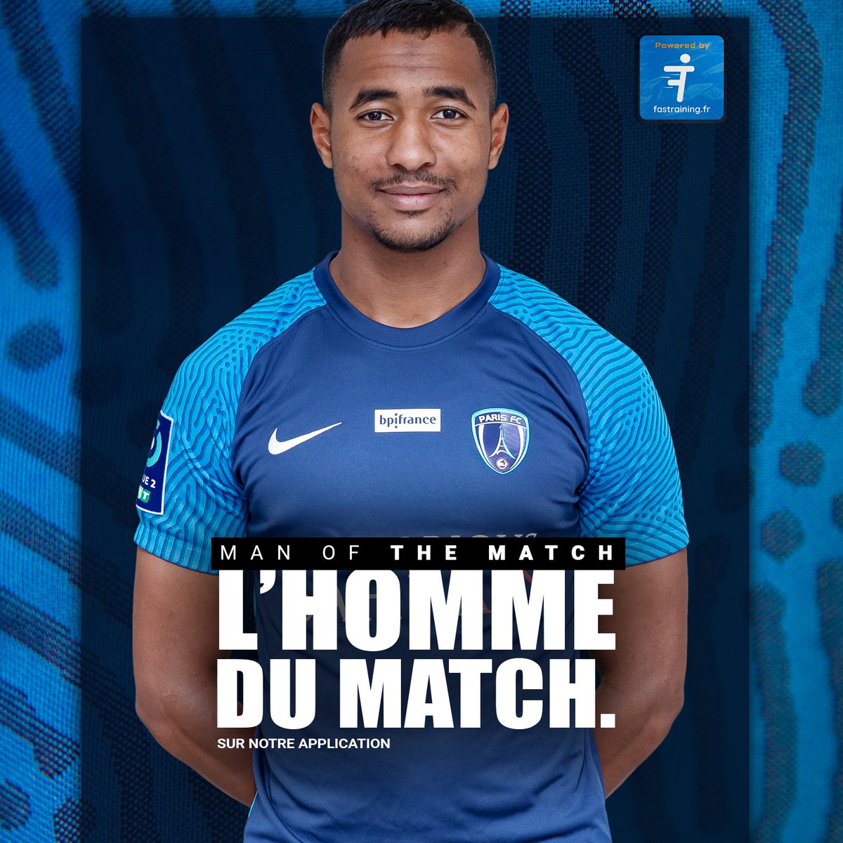 ParisFC's tweet photo. 🥇 Samir Chergui élu meilleur parisien face à Nancy
#ASNLPFC https://t.co/07GMWcgYME