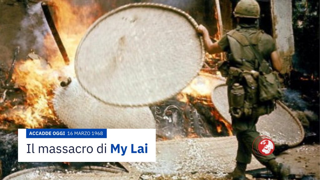 Geopoliticainfo's tweet photo. 🇺🇸🇻🇳 Il 16 marzo 1968 a My Lai, in #Vietnam, le forze armate statunitensi uccisero 504 civili inermi e disarmati. Il tenente #Calley venne condannato per aver dato l'ordine. Tuttavia dopo tre anni e mezzo di domiciliari venne liberato da un giudice federale. https://t.co/9AkZneXuiK