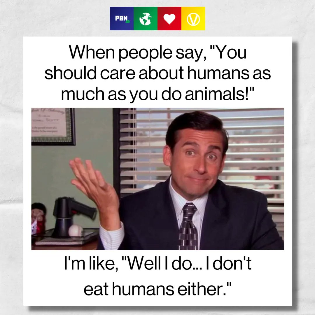 PlantBasedNews's tweet photo. You can care about both 🤣 ❤️ https://t.co/3dKCiyIMDv