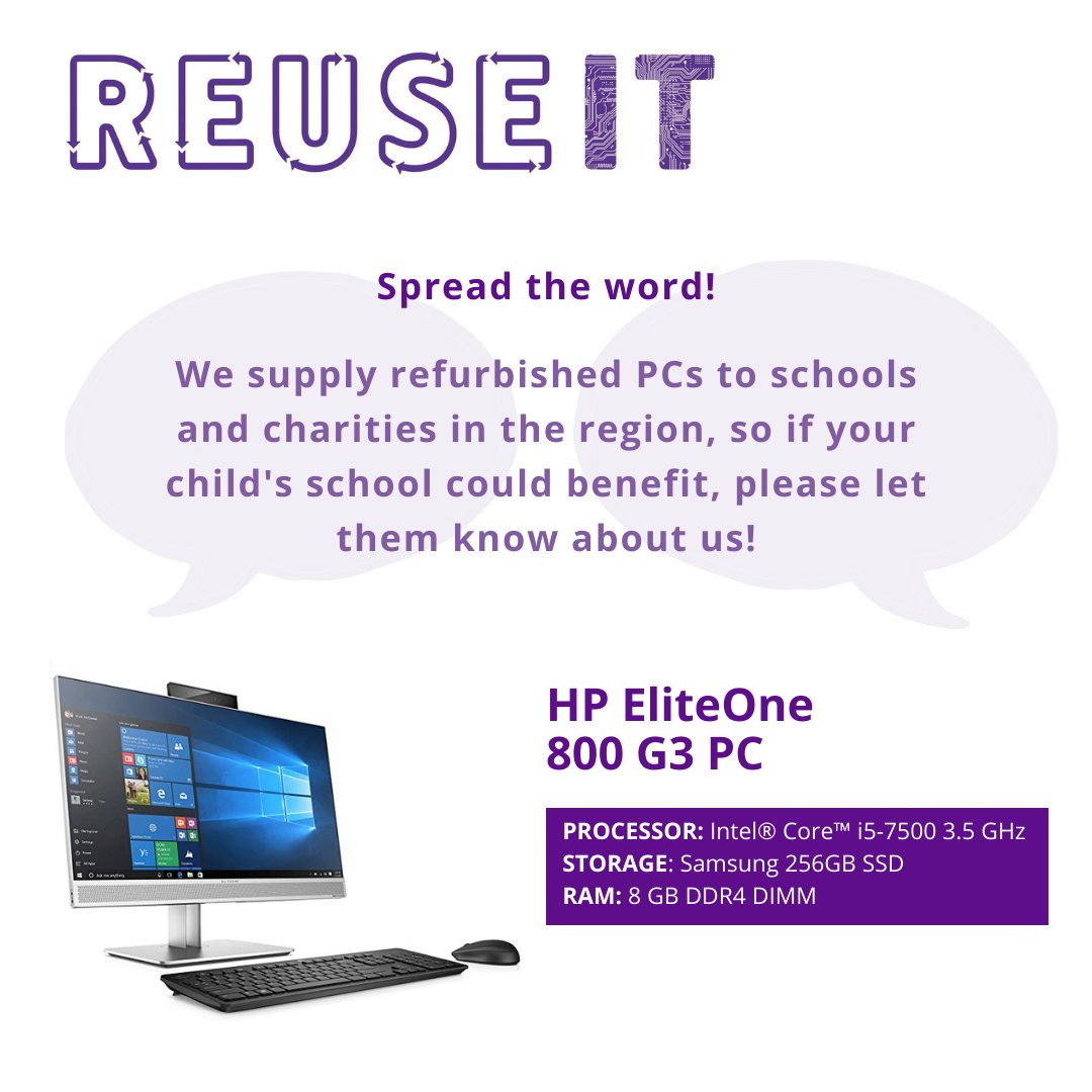 BulkyBobBusines's tweet photo. We have some excellent kit like the HP EliteOne available to schools and charities. Take a look at our website, where we have reduced our prices!

https://t.co/MaTcgtmXW8

#PCs #SchoolPCs #CharityPCs https://t.co/ysuSWw3M6Y