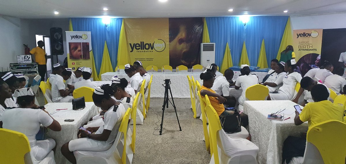 Flag off of the #YellowAlertProject by <a href="/tinyheartshq/">Tiny Hearts</a> currently happening in Bayelsa State. The project aimed at the training and capacity development of FLHCWs in the treatment of neonatal jaundice is supported by @JNJAfrica @JNJGlobalHealth <a href="/lauranelcpt/">laura nel</a> <a href="/NUkaiwe/">Chichi</a> #mycompany