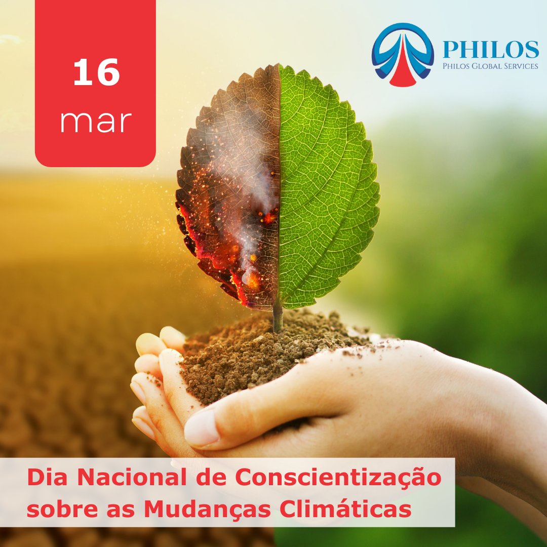philosgs's tweet photo. 16 de março - Dia Nacional de Conscientização sobre as Mudanças Climáticas

Você sabia que as atividades humanas são uma das maiores responsáveis pelas consequências desastrosas do meio ambiente?
  
O futuro do Planeta está em nossas mãos. https://t.co/VcdvbuCvgL