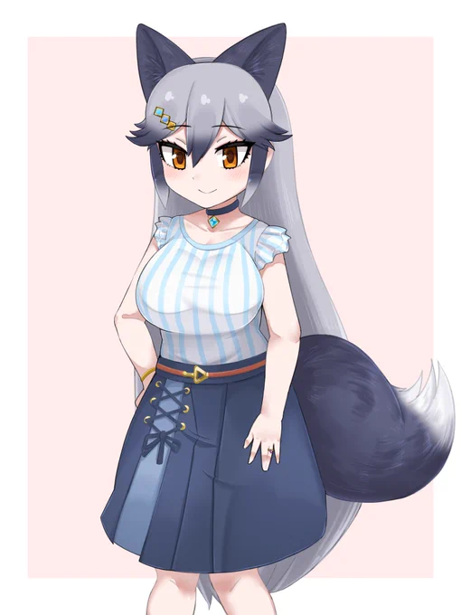 お出かけ服ギンギツネ🦊 