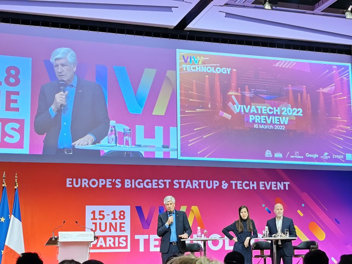 obrien's tweet image. #Vivatech is back for its 6th edition on June 15 to 18 and once again the Paris conference will be super mega gigantic huge as it seeks to remind the world that Europe's tech ecosystem is kicking ass.