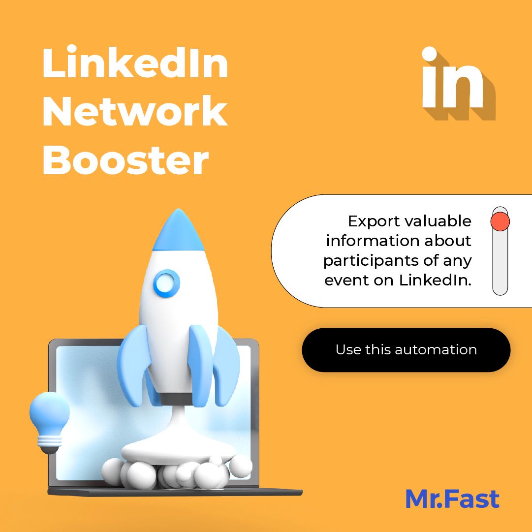Automatr__io's tweet photo. We know the struggle of making useful connections on #LinkedIn: it might take too much time and effort. But, with #MrFast, you can automate your connection invitations on LinkedIn right away!
#automation #marketingautomation #automations #socialmedia #MrFast https://t.co/5bDWTPu6zB
