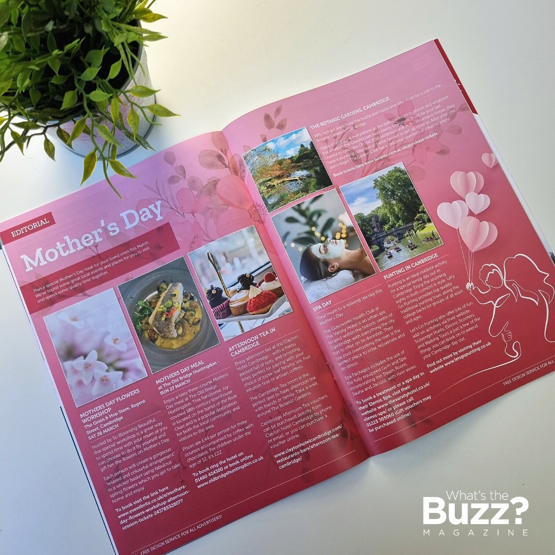 whatsthebuzzmag's tweet photo. Let What's The Buzz? help you plan a special Mother’s Day treat for your loved ones this March. 

Read the full article here… https://t.co/t7n5PXdjNN https://t.co/61EBeRj2c8