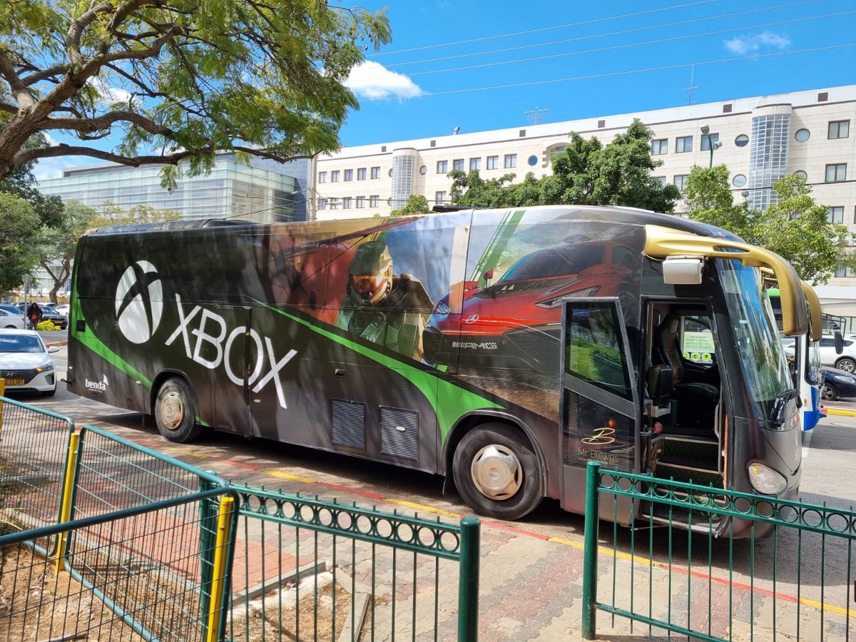 XboxIsrael's tweet photo. ืขืฆืืจ๏ฟฝ๏ฟฝ ืงืื ื ืืืืจื ืืืืื! ๐
ืืืขื ื ืืืืงืจ ืืขืฉืืช ืฉืื ืืืืืง ืงืื ืกืืืืช ืืืืืงืืช ืืืืืื ืืืืช ืืืืื ืฉื ืืืืจ. ืืชืื ืืช ืืืืืช >>
ื ืชืืืืช ๐ | ืฉืืจืืช ๐ | ืืฉืืื ๐
#xboxgamebus #xbox #everybodyplay https://t.co/ufZvkyctgc