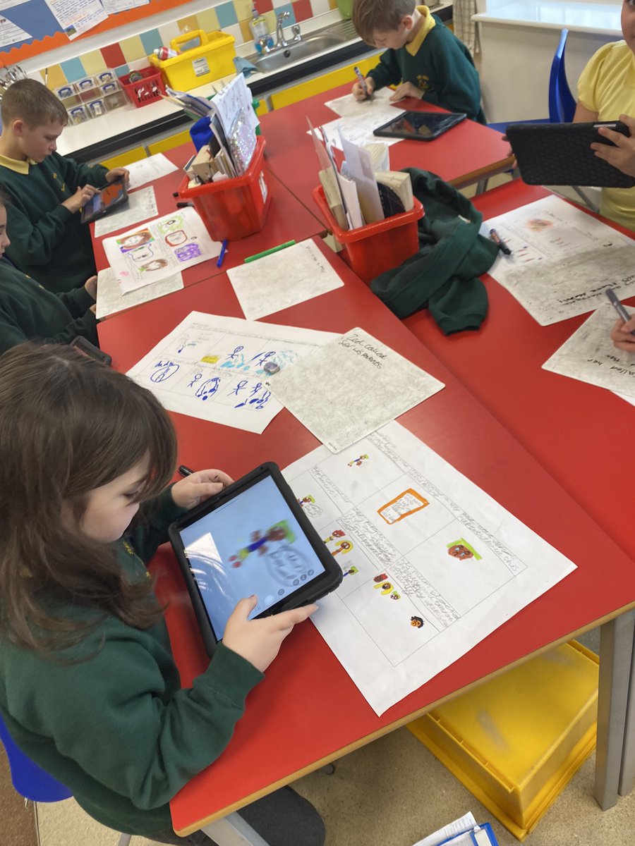 firsprimarysale's tweet photo. #Year5JB Hard at work making online safety storyboards and animations. @donna_mgl #FirsICT #OnlineSafety #animation https://t.co/gHFVq5DD0j