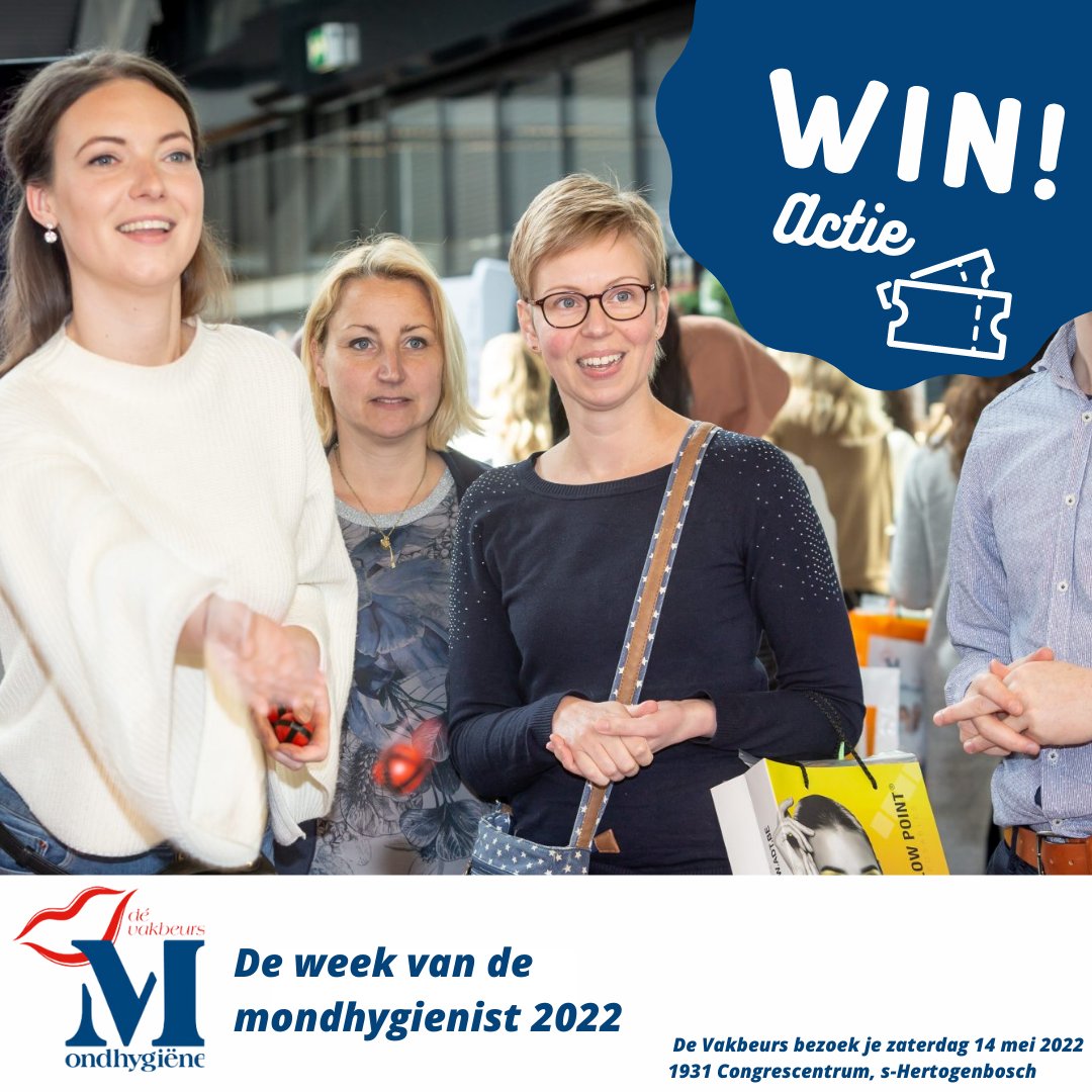 RAAD EN WIN

Het is deze week, de week van de Mondhygiënist.

Wil jij 4 toegangstickets inclusief lunch winnen voor jou en je collega’s om samen op 14 mei 2022 naar De Vakbeurs Mondhygiëne te komen?

Comment ons wat jij ziet in deze afbeelding, winnaar volgt 21 maart per bericht!