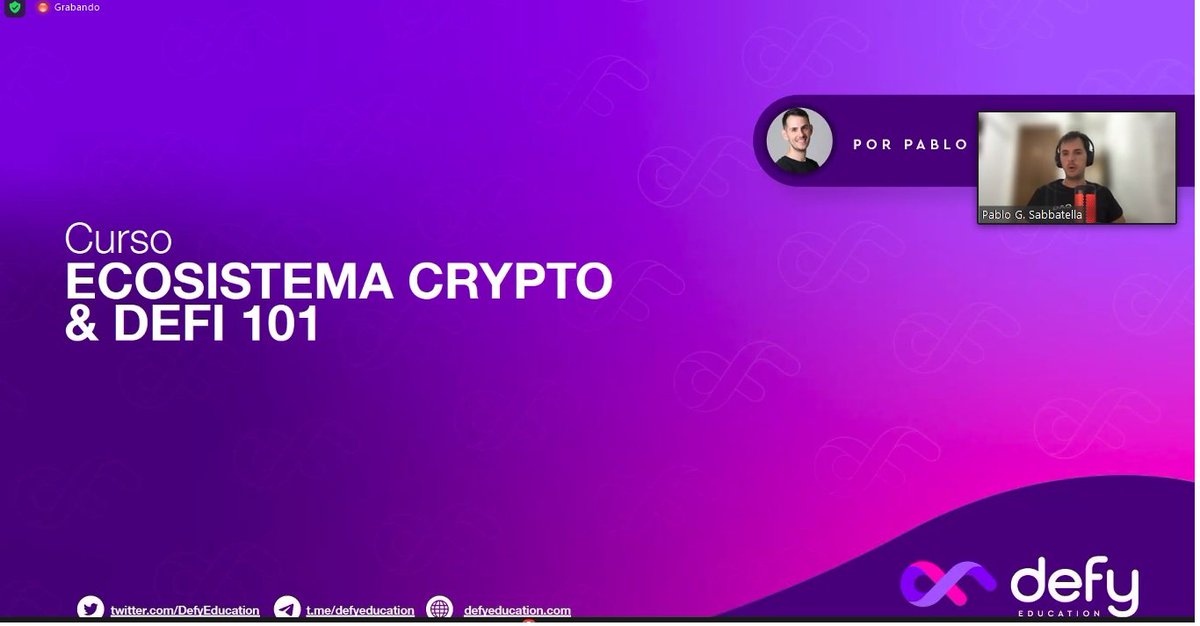 facuhidalgo's tweet photo. Arrancando la capacitacion 💪 de la mano de @PabloSabbatella &amp; @DefyEducation gracias! #defy #crypto #cryptocommunity https://t.co/8JPhqkHjlj